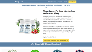 Thumbnail of sleeplean-sleeplean.com
