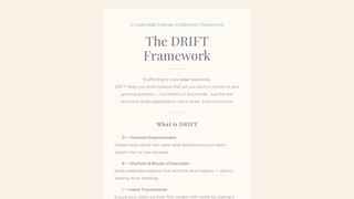 Thumbnail of driftframework.com