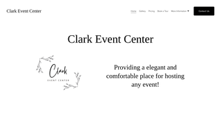 Thumbnail of clarkeventcenter.com