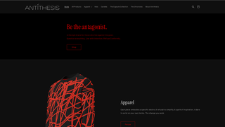 Thumbnail of antithesissociety.com