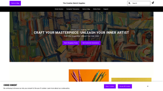 Thumbnail of thecreativesketchsupplies.com