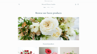 Thumbnail of mirasolflowerstudio.com