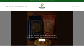 Thumbnail of kaalarfoods.com