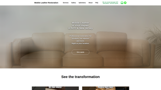 Thumbnail of mobileleatherrestoration.com