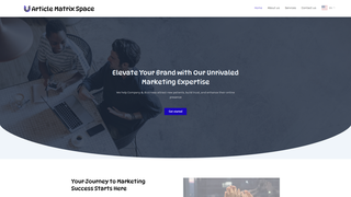 Thumbnail of articlematrixspace.com