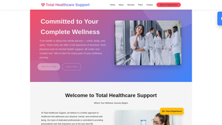 Thumbnail of totalhealthcaresupport.com