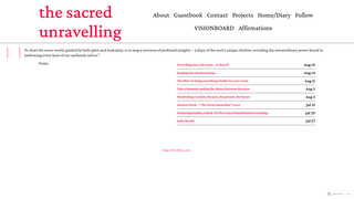 Thumbnail of thesacredunravelling.com