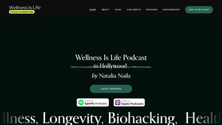 Thumbnail of wellnessislifepodcast.com