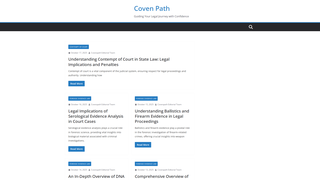 Thumbnail of covenpath.com