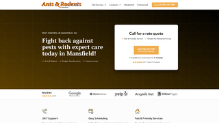 Thumbnail of rodentsantsmansfield.com