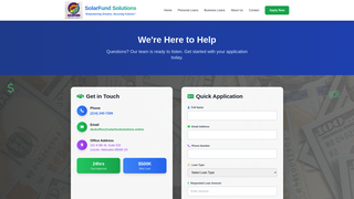 Thumbnail of solarfundsolutionsloan.com