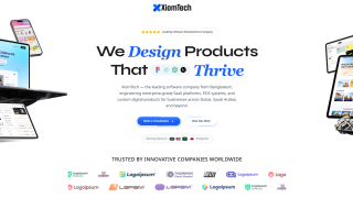 Screenshot of xiomtech.net