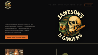 Screenshot of walltownshipbarber.com