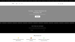 Thumbnail of corvixa.com