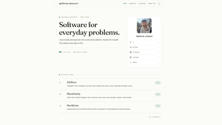 Screenshot of guillermojimenez.dev