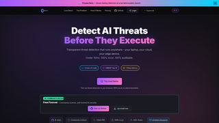 Screenshot of raxe.ai