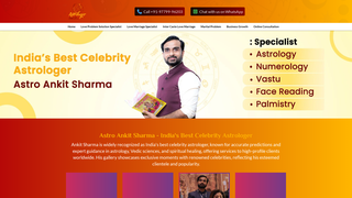 Thumbnail of astroankitsharmaji.com