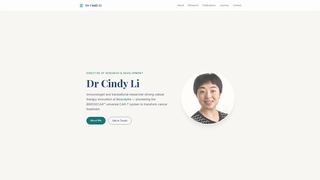 Screenshot of drcindyli.com