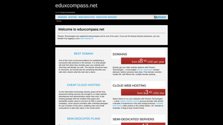 Thumbnail of eduxcompass.net