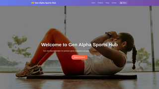 Thumbnail of genalphasportshub.com