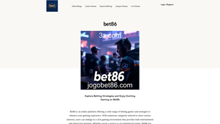 Thumbnail of jogobet86.com