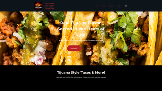 Screenshot of taqueriatijuanamaui.com