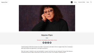 Thumbnail of maxine-flame.com
