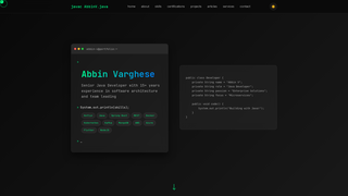 Thumbnail of abbinvarghese.com