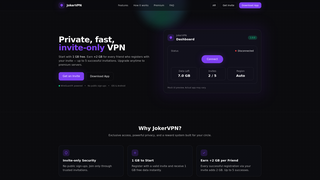 Thumbnail of jokervpn.net