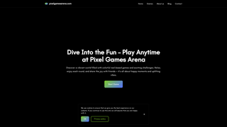 Thumbnail of pixelgamesarena.com