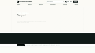 Screenshot of miladkomary.com