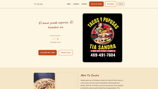 Screenshot of tiasandra.com