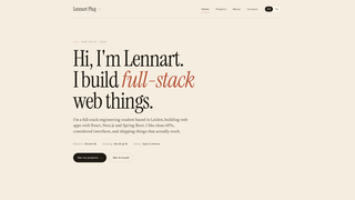 Screenshot of lennartplug.com
