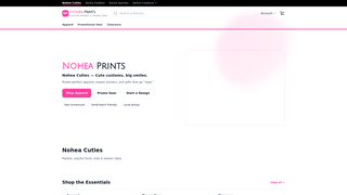 Thumbnail of noheaprints.com