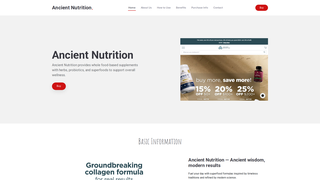 Thumbnail of ancientnutrition.org