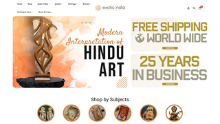 Thumbnail of exotiquedecor.com