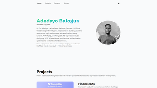 Thumbnail of adedayobalogun.com
