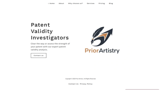 Thumbnail of priorartistry.com