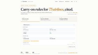 Screenshot of travelvient.com