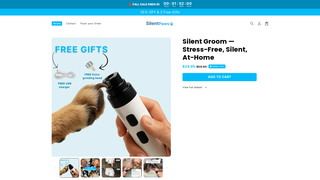 Thumbnail of thesilentpaws.com