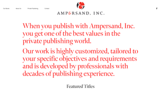 Thumbnail of bookampersand.com