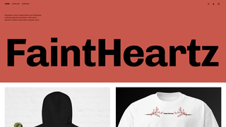Thumbnail of faintheartz.com