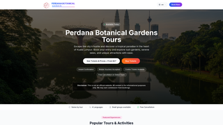 Thumbnail of perdanabotanicalgardenstickets.com