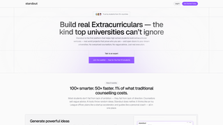 Screenshot of standout-app.com
