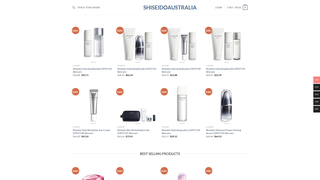Thumbnail of shiseidoaustralia.com