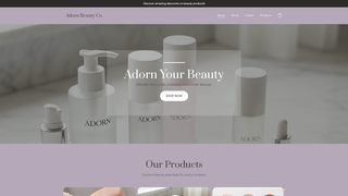 Thumbnail of adornbeautyco.com