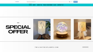 Thumbnail of twilightwisplamps.com