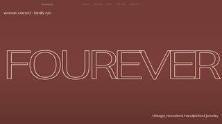 Screenshot of fourevertreasures.com