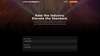 Thumbnail of ratetheindustry.com