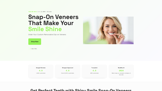 Thumbnail of getshinysmileveneer.com